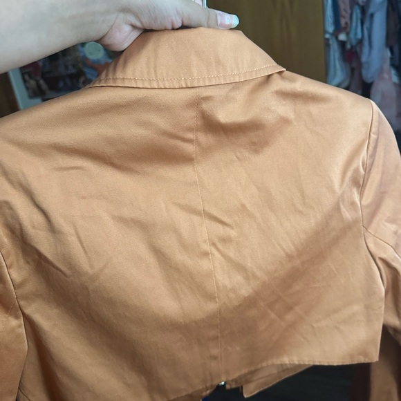 Forever 21 Women's Utility Jacket in Orange Tan - Picture 5 of 5
